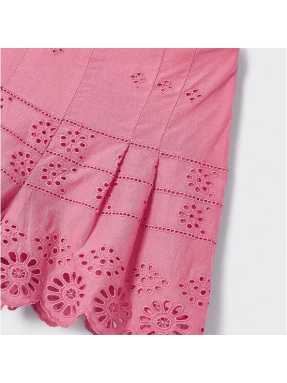 Size 6 Girls Mayoral Pink Lace Trim Kids Shorts